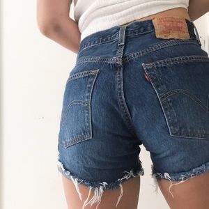 Vintage Levi’s Distressed Shorts